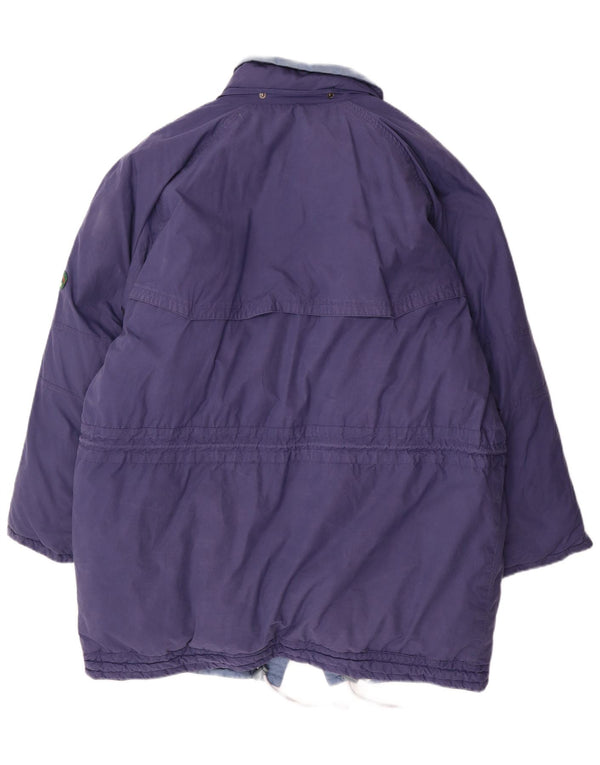 Мужская двусторонняя стеганая куртка свободного кроя DIADORA, британский цвет 38, средний синий хлопок