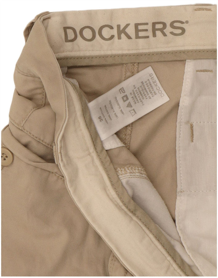 Мужские шорты-карго Dockers W36, большие, бежевые, хлопок