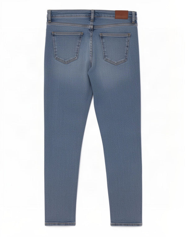 Женские джинсы скинни Zara EU 44 XL W34 L27 синие