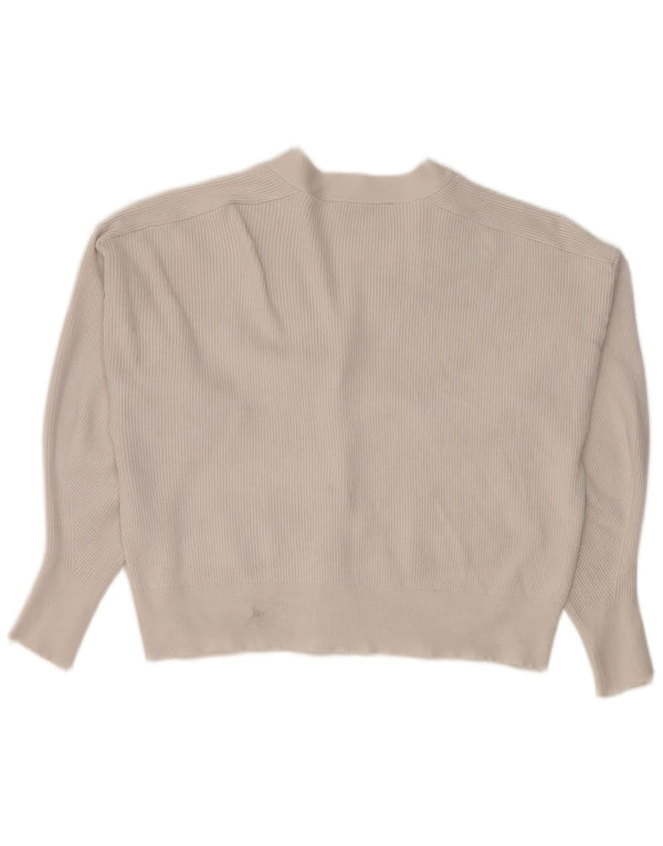 Женский укороченный кардиган Zara UK 14, средний белый