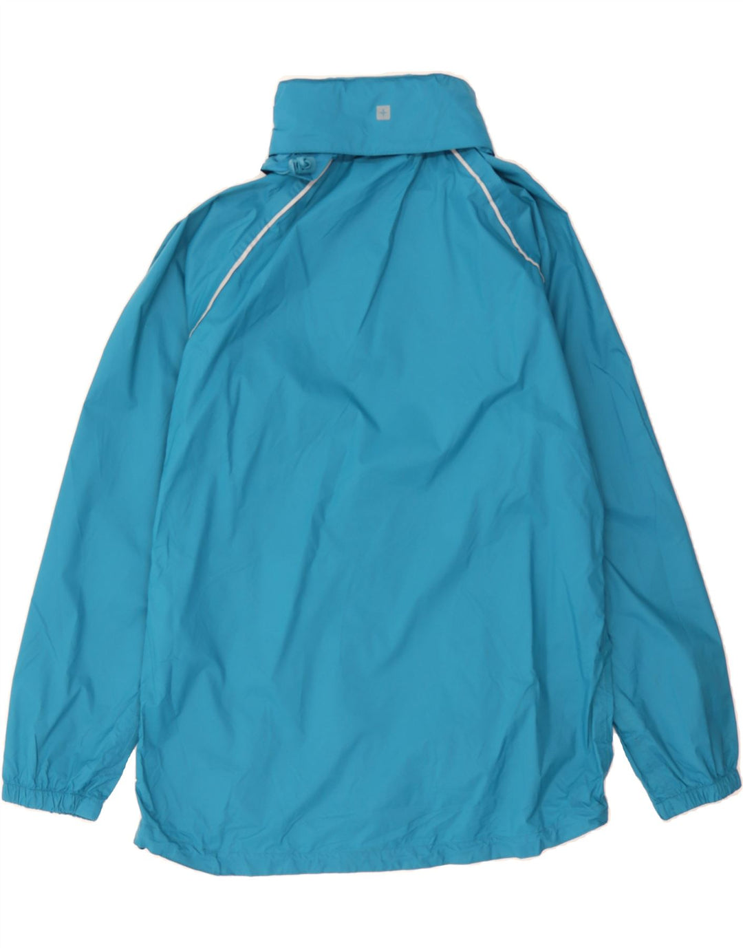 MOUNTAIN WAREHOUSE Womens Oversized Rain Jacket UK 10 Small  Blue Sports Vintage Mountain Warehouse and Second-Hand Mountain Warehouse from Messina Hembry 