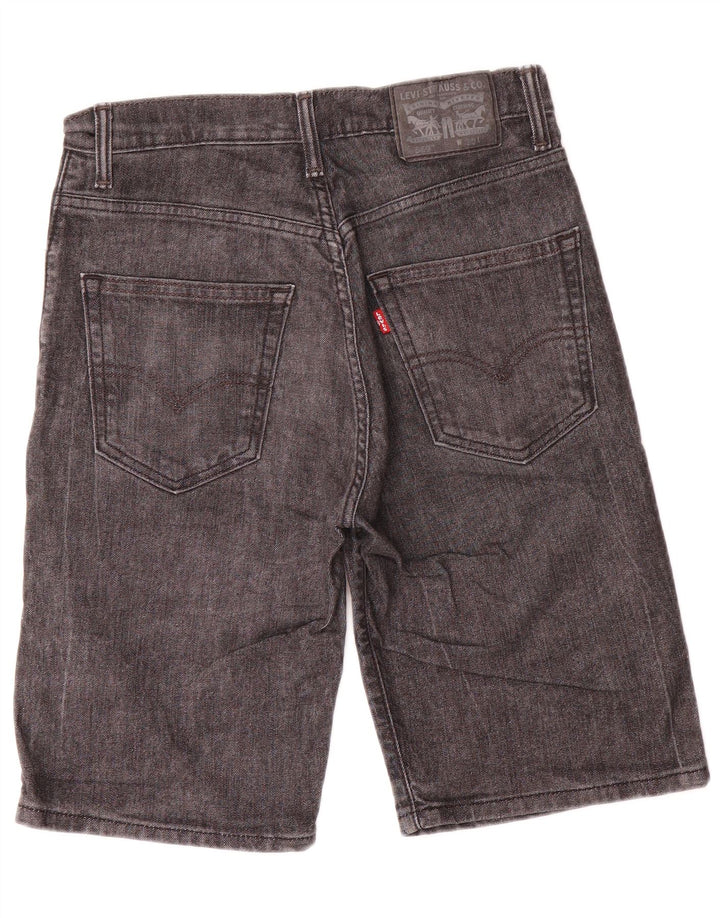 Мужские джинсовые шорты Levi's 559 W30, хлопок среднего серого цвета