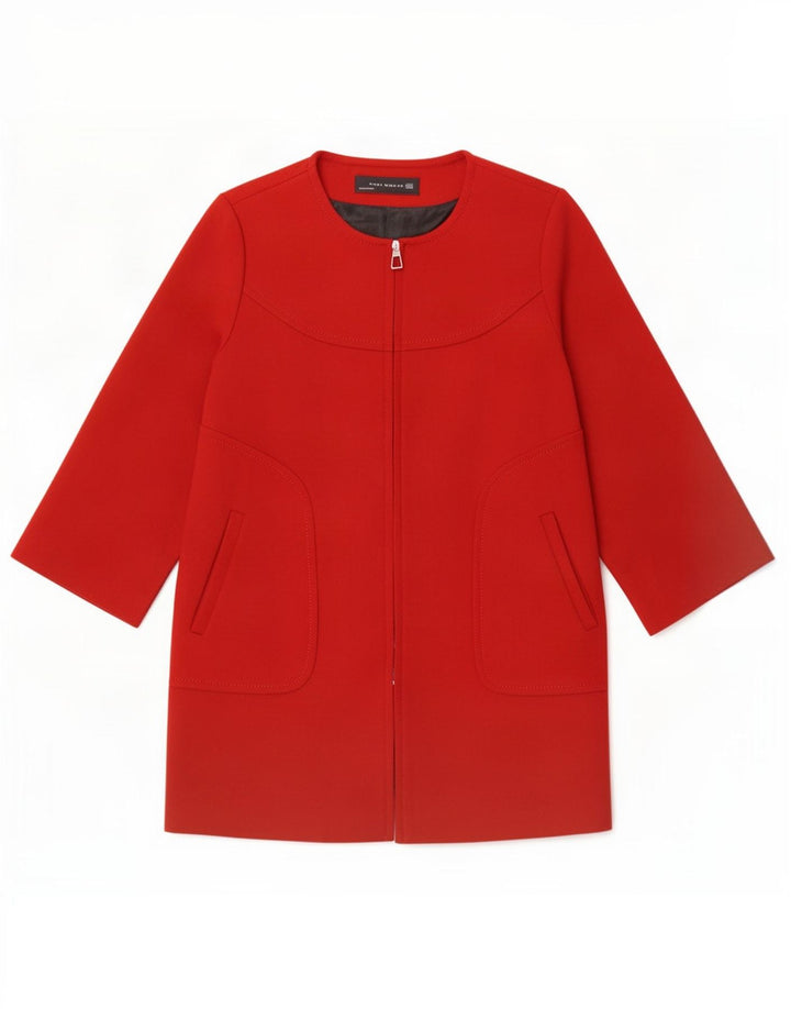 Женское пальто Zara UK 10, маленькое красное