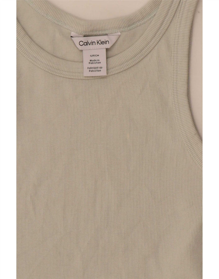 Женский жилет Calvin Klein Top UK 8, маленький зеленый