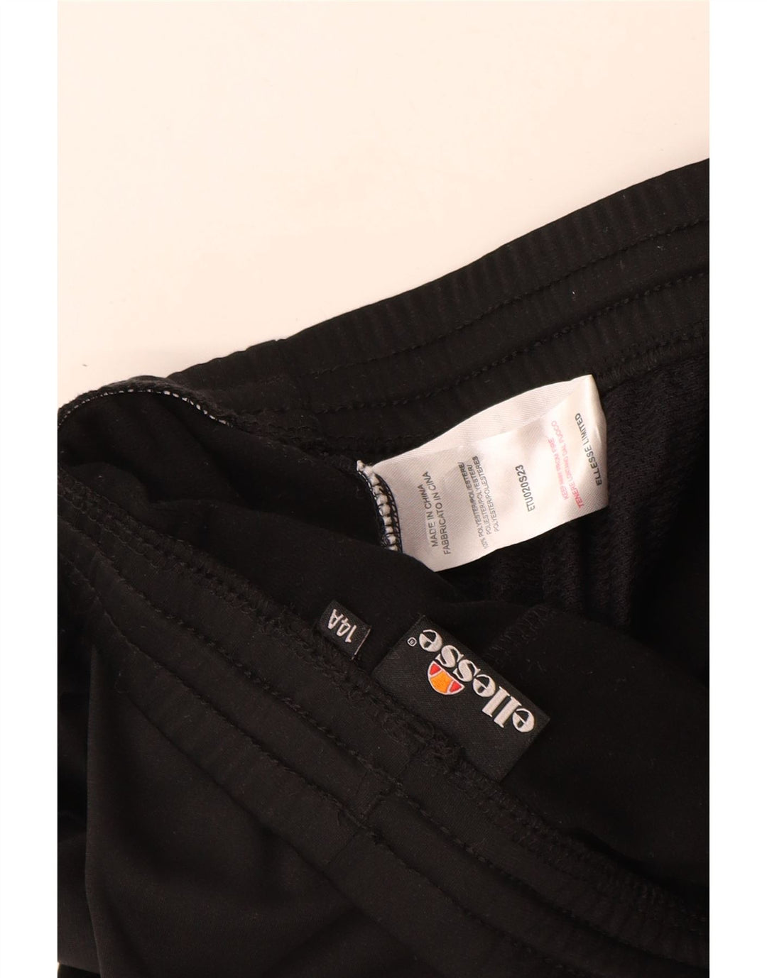 Спортивные брюки ELLESSE для мальчиков 13-14 лет, черный полиэстер