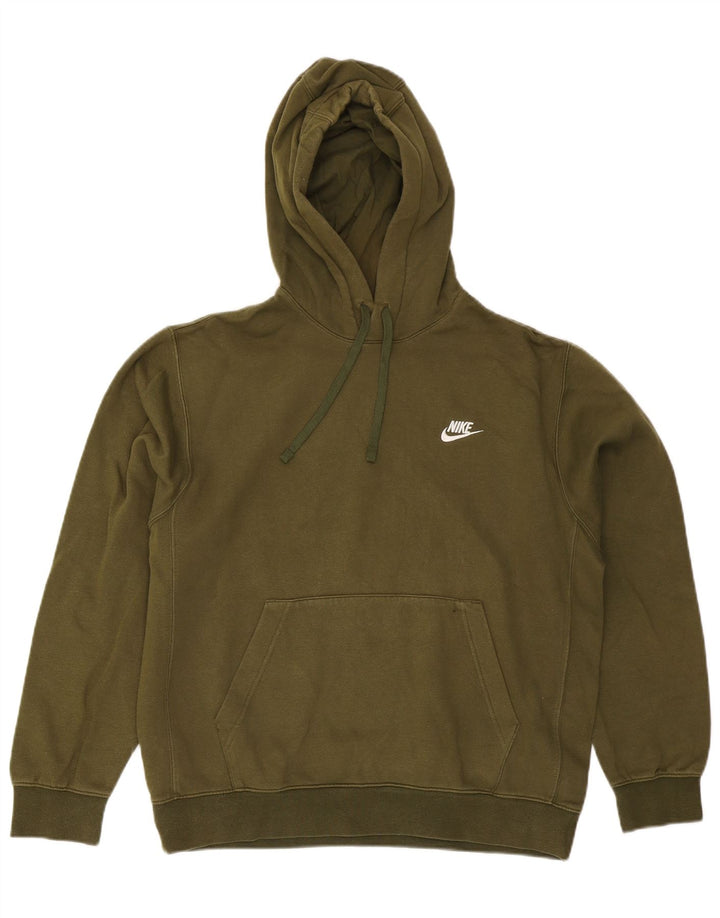 Мужской джемпер с капюшоном Nike средний хаки