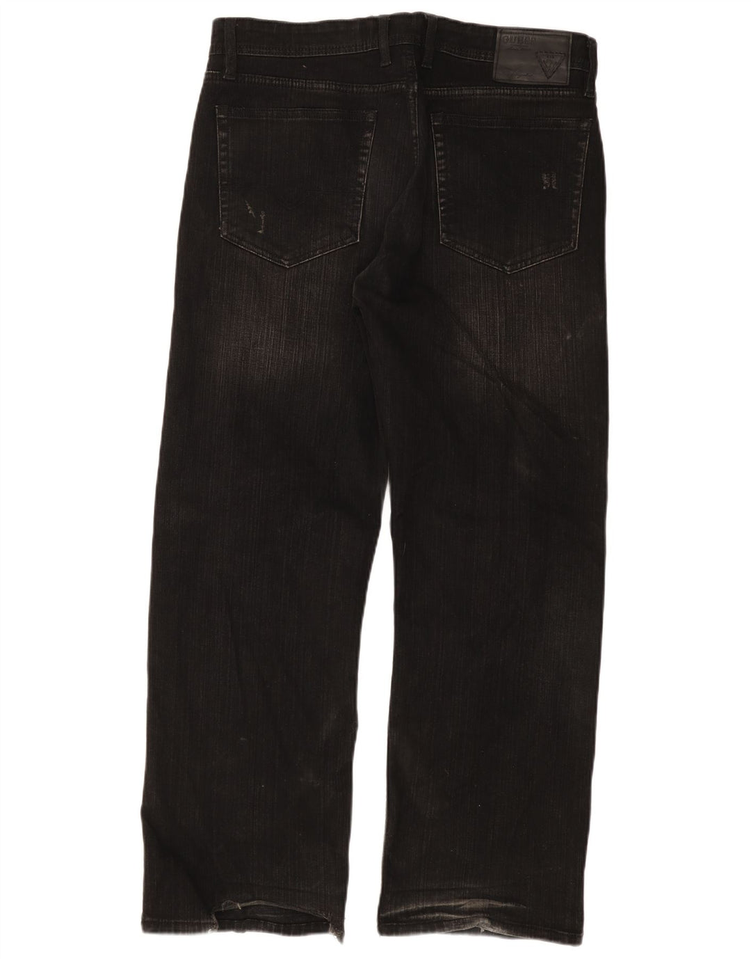 Мужские прямые джинсы GUESS W36 L30, черный хлопок