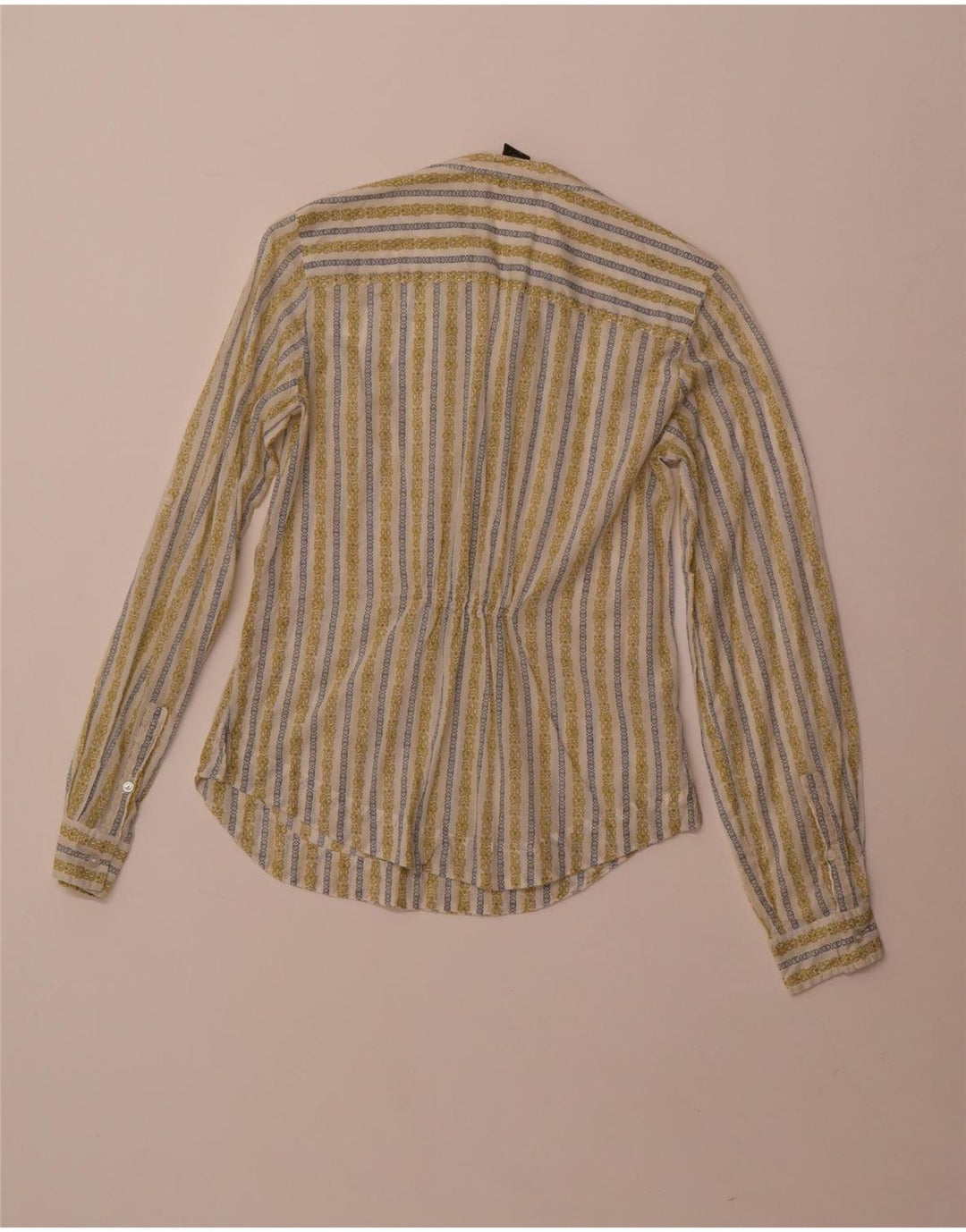 Женская рубашка Eddie Bauer UK 6 XS, зеленая хлопковая с цветочным принтом