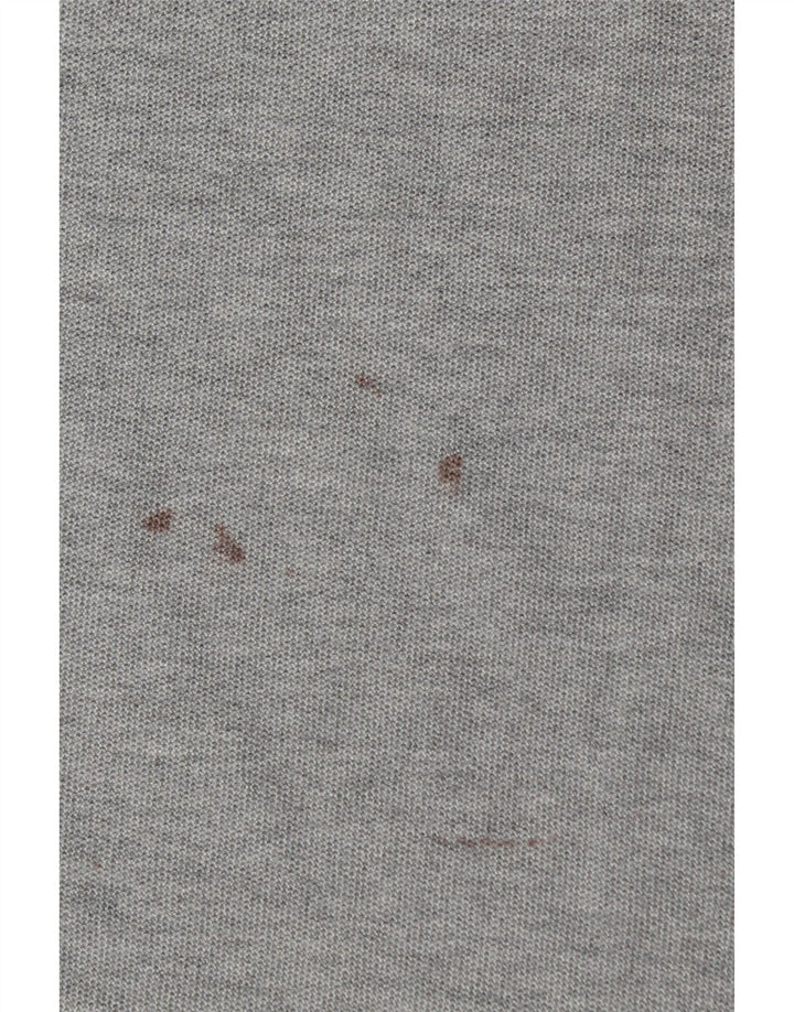 Мужская рубашка-поло Nike среднего серого цвета, хлопок