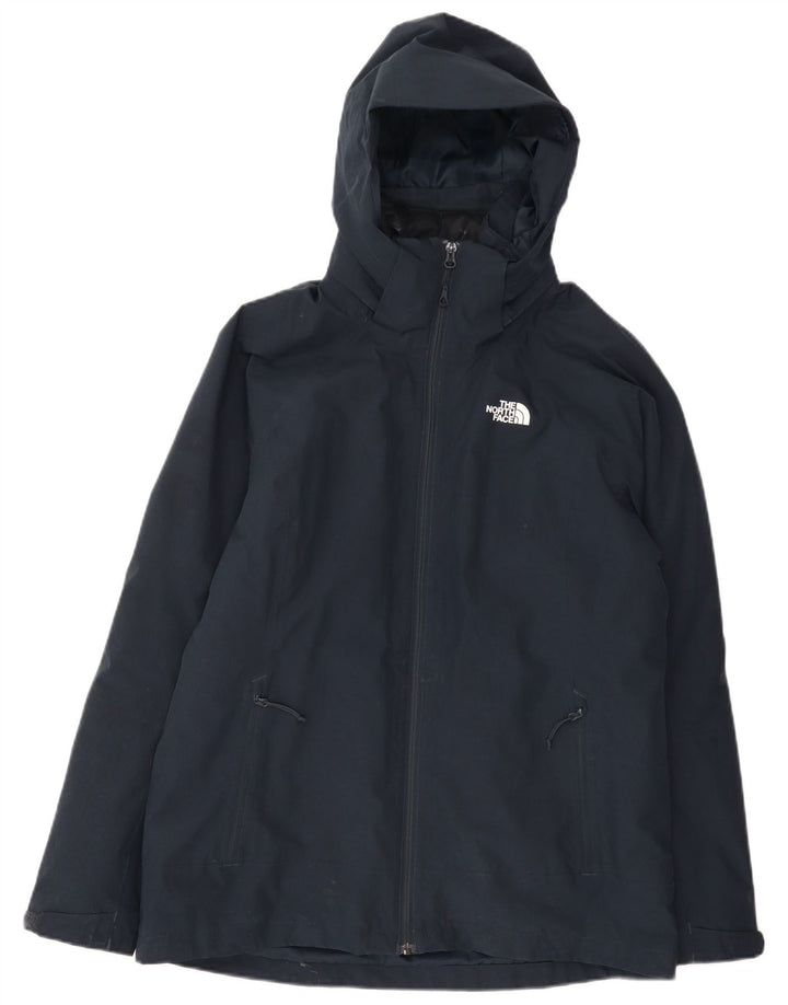 Женская дождевик с капюшоном The North Face UK 16, большой темно-синий полиэстер