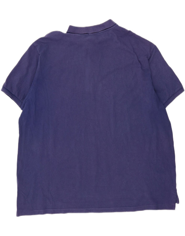 Мужская рубашка-поло большого размера Polo Ralph Lauren 3XL, синяя, хлопок