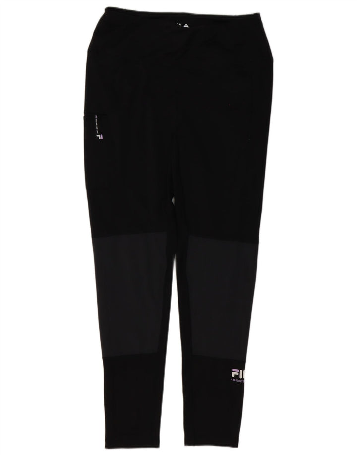 Женские леггинсы Fila UK 12, средние, черные