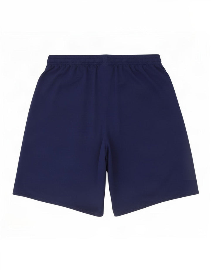 Мужские спортивные шорты Adidas Climalite, маленькие, темно-синие, полиэстер