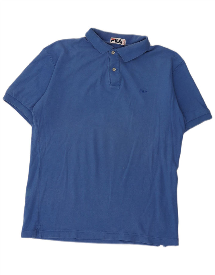 Мужская рубашка поло Fila IT 50 Medium Blue