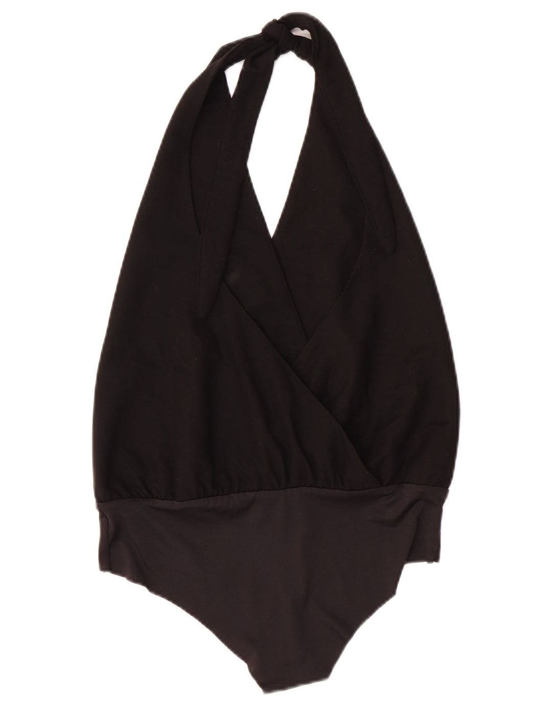 ZARA Womens Sleeveless Bodysuit UK 10 Small Black