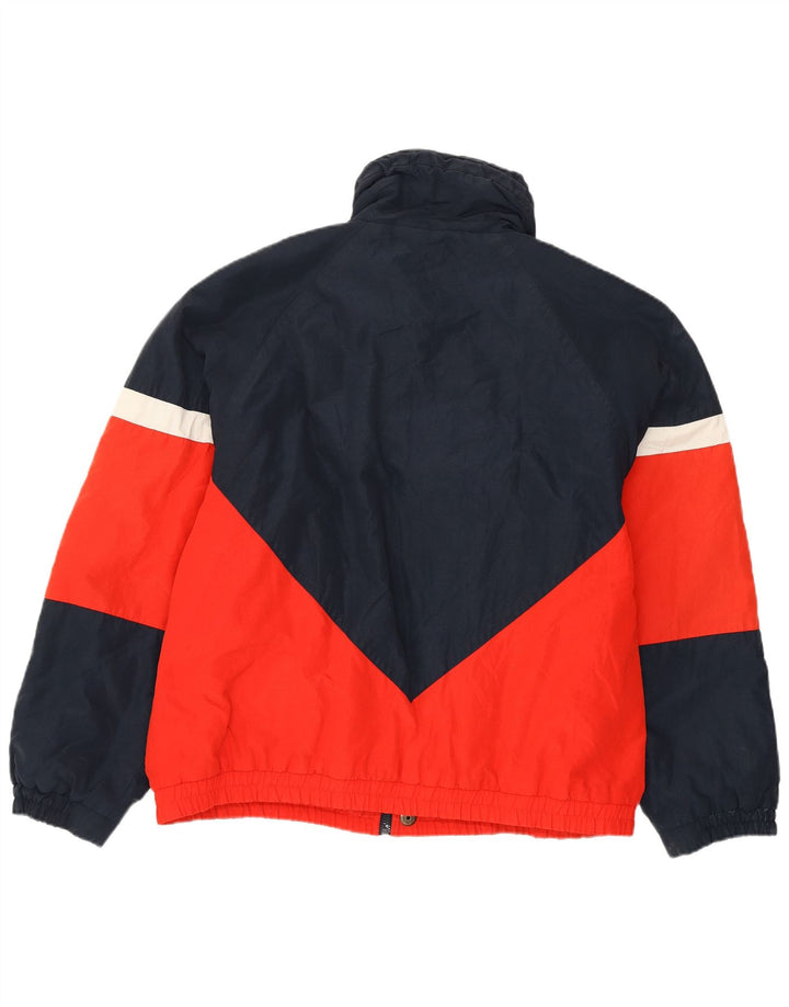 Мужская утепленная куртка FILA Magic Line UK 42 XL Темно-синяя с цветными блоками