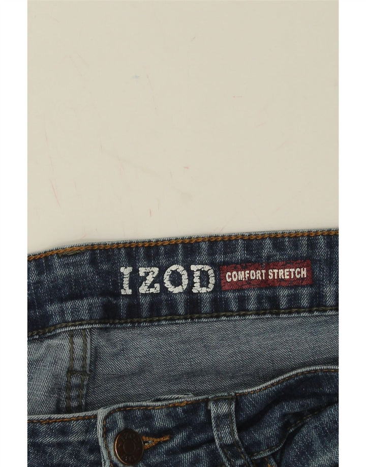 IZOD Mens Straight Jeans W34 L33 Blue Vintage Izod and Second-Hand Izod from Messina Hembry 