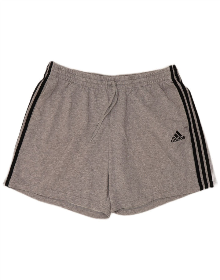 Мужские спортивные шорты Adidas 2XL Серый хлопок