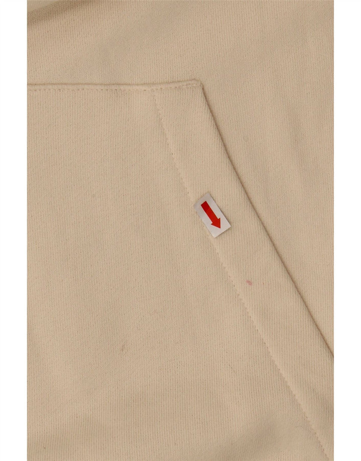 Женский джемпер с капюшоном оверсайз REEBOK UK 16, большой белый хлопок