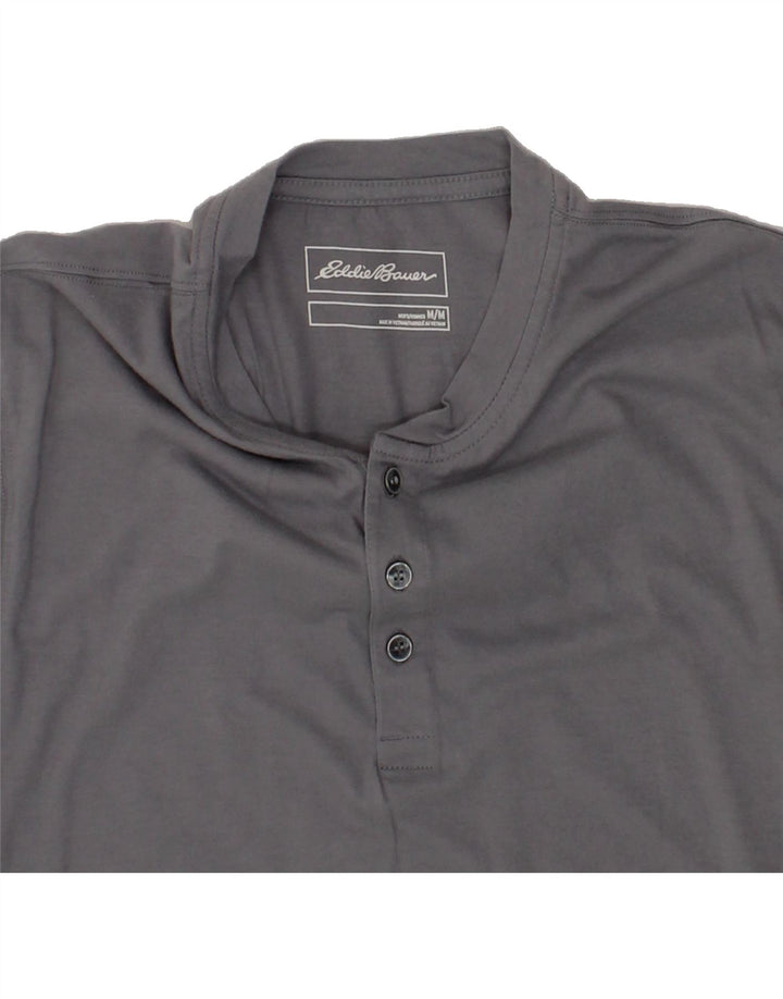 EDDIE BAUER Mens T-Shirt Top Medium Grey Cotton Vintage Eddie Bauer and Second-Hand Eddie Bauer from Messina Hembry 
