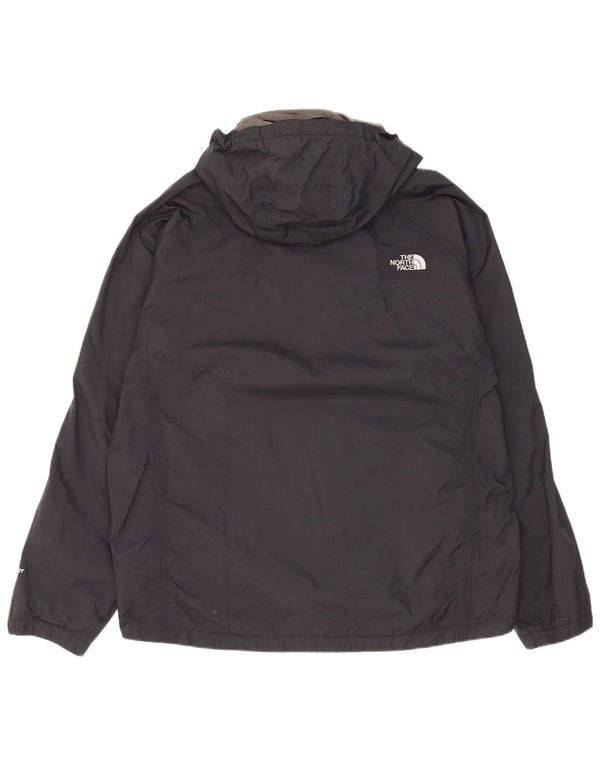 Мужская дождевик с капюшоном The North Face UK 40, большой черный нейлон