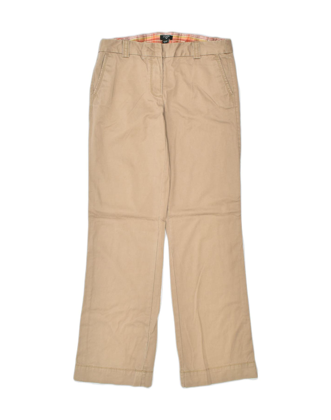 J. CREW Womens City Fit Straight Chino Trousers US 6 Medium W31 L32 Beige | Vintage | Thrift | Second-Hand | Used Clothing | Messina Hembry 