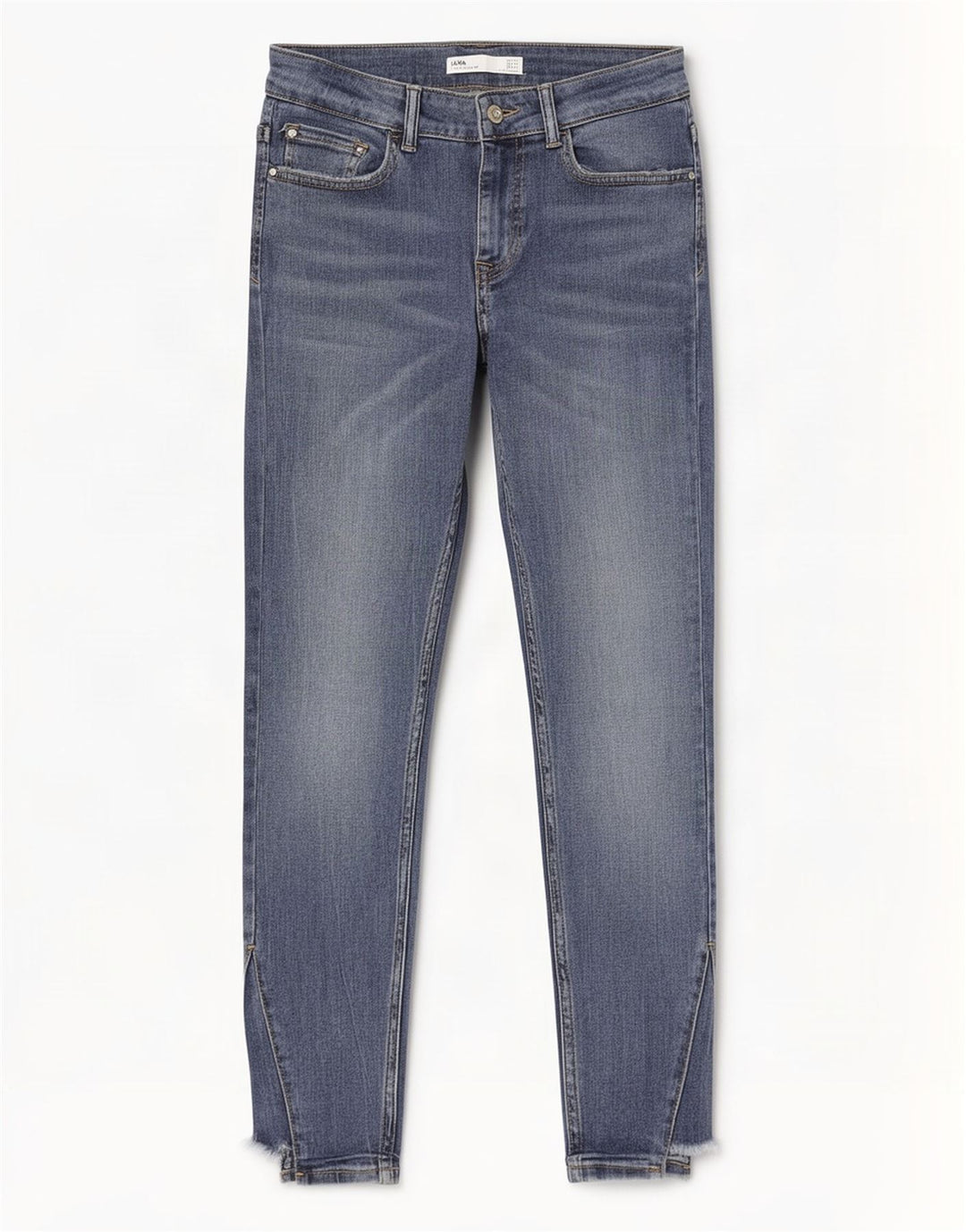 Женские узкие джинсы Zara EU 38, маленькие W28 L28, синие