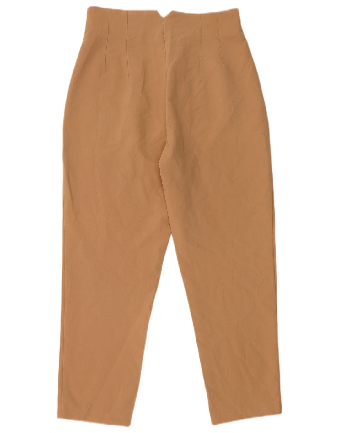 Женские зауженные брюки Zara средние W28 L26 Бежевые