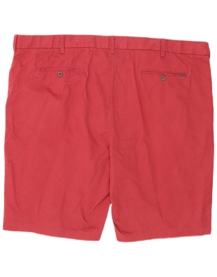 Мужские шорты чинос Marks & Spencer W48 4XL красные хлопковые