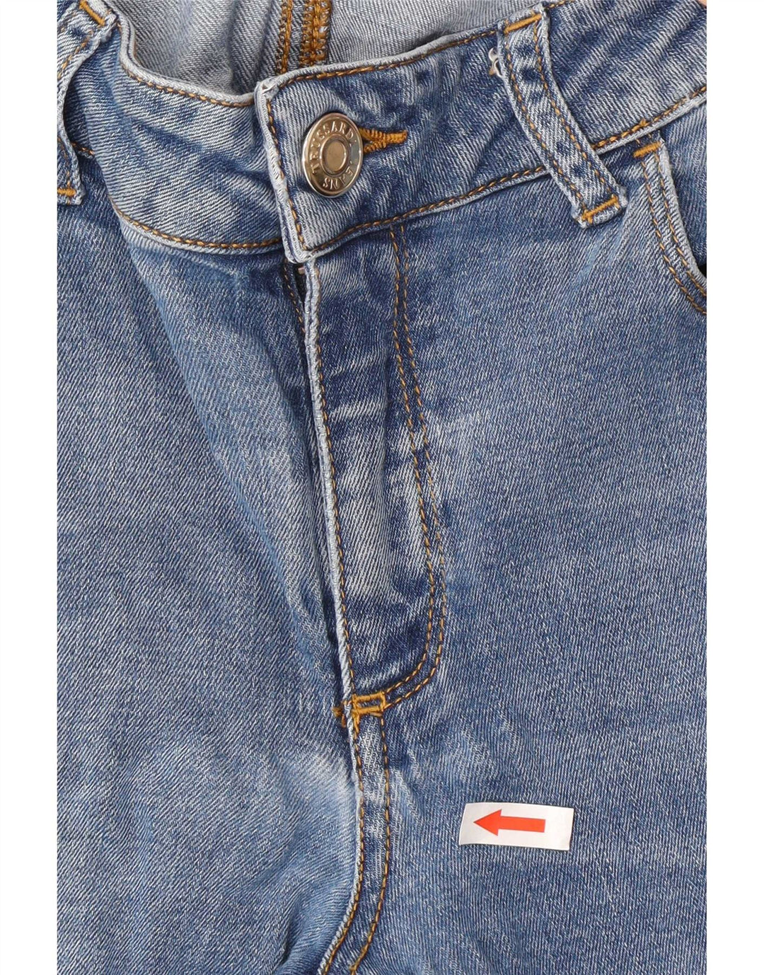 Женские узкие джинсы Trussardi W29 L32 синие