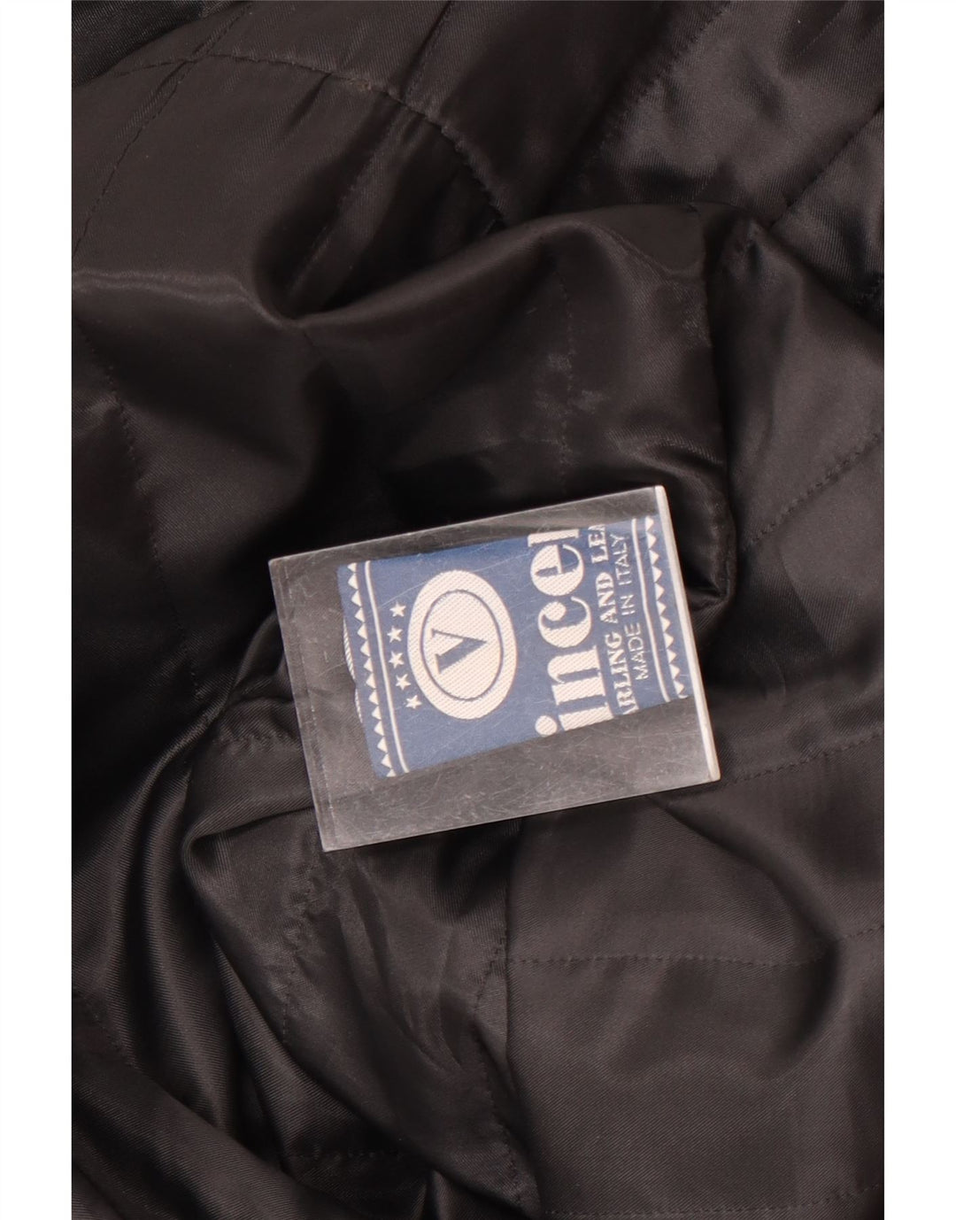 VINCENT Женское кожаное пальто оверсайз с капюшоном IT 42 Medium Black Leather