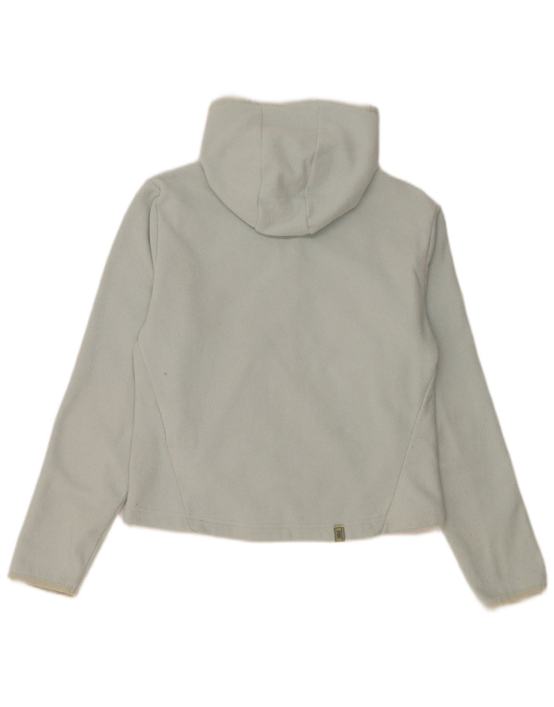 Женская укороченная флисовая куртка с капюшоном Helly Hansen UK 10, маленький синий полиэстер