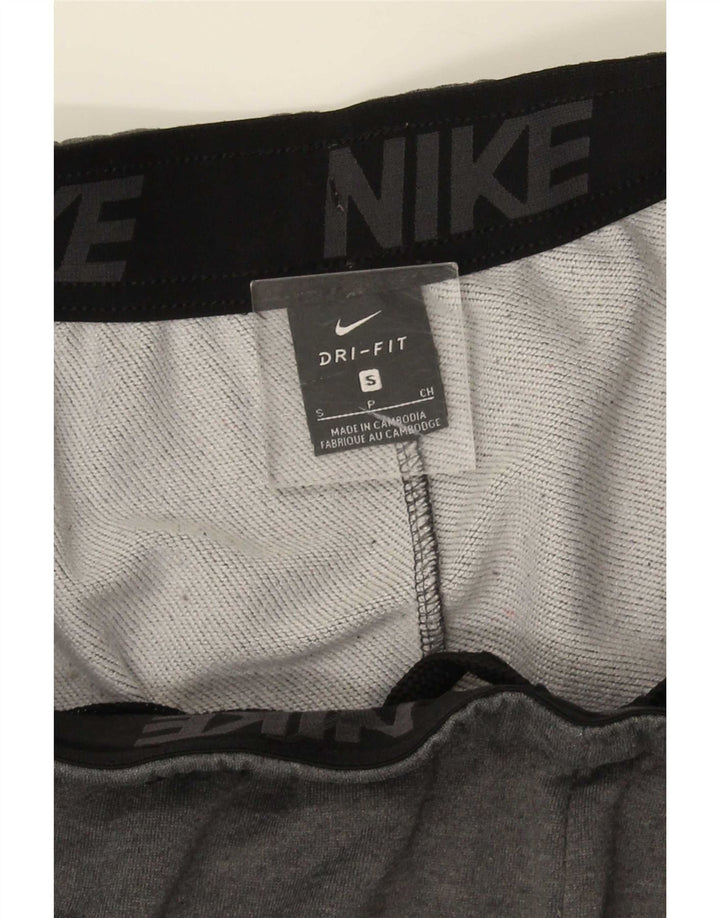 Мужские спортивные брюки Nike Dri Fit, джоггеры, маленькие серые