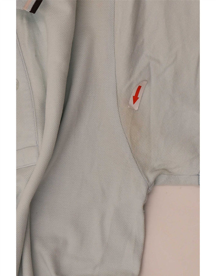 Мужская рубашка-поло Fred Perry, маленькая синяя, хлопок