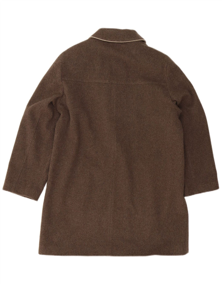 Женское пальто Eastex UK 12, средний коричневый цвет, шерсть