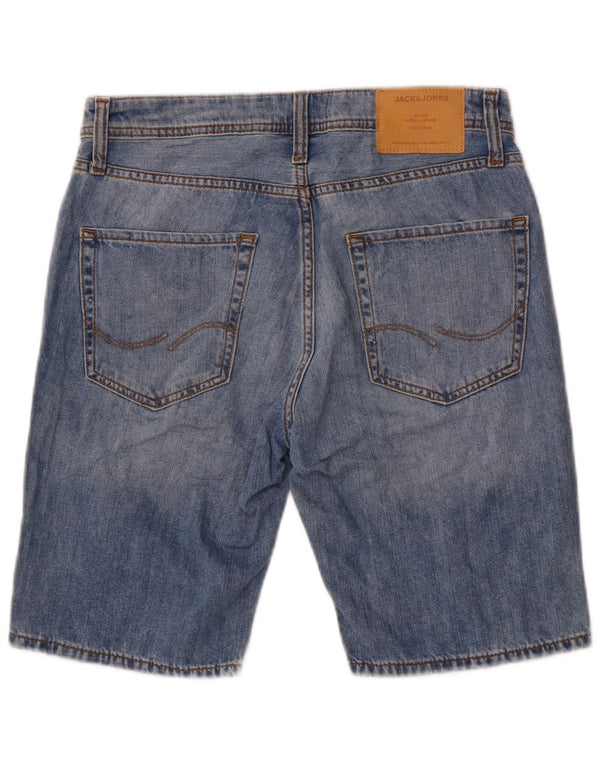 Мужские джинсовые шорты Jack & Jones Regular, маленькие W29, синие, хлопок