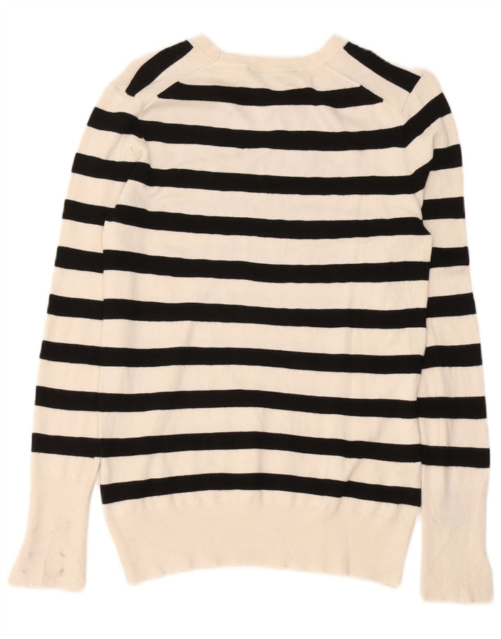 Женская блузка Zara Top UK 18 XL в белую полоску