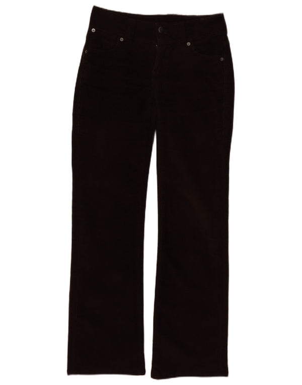 Женские вельветовые брюки Phase Eight Bootcut UK 8, маленькие W30 L30, коричневые