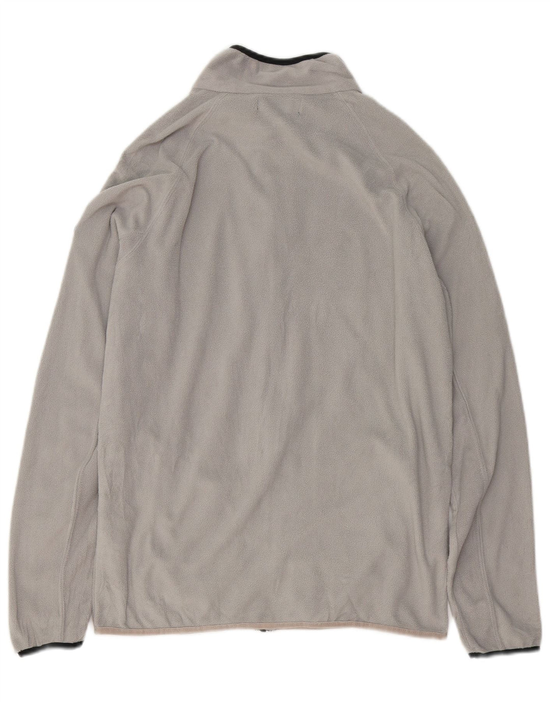 TRUSSARDI Женская флисовая куртка UK 18 XL Серый полиэстер