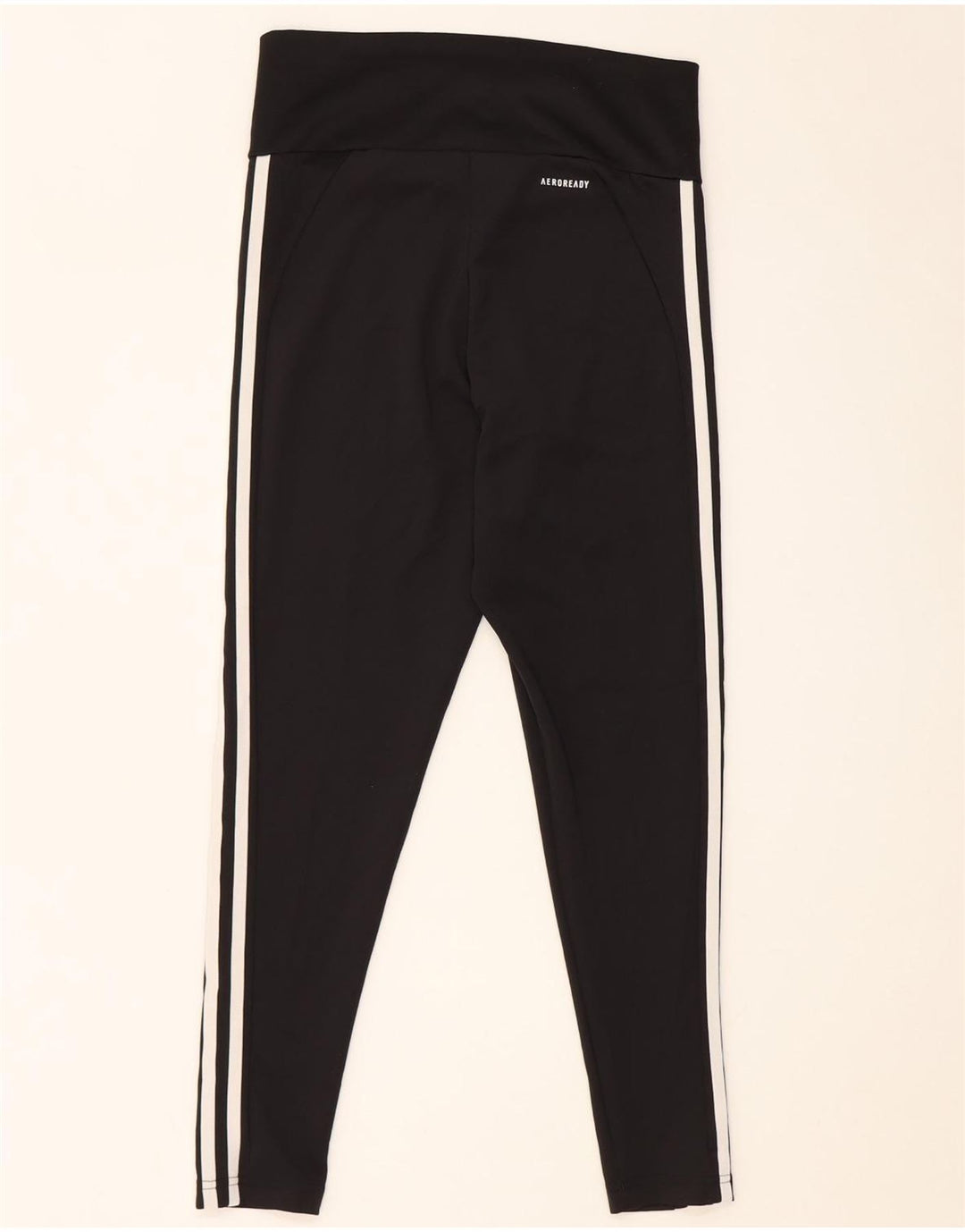 Женские леггинсы ADIDAS Aeroready UK 12/14, средний черный полиэстер