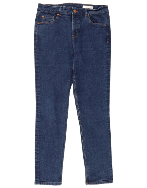 Женские джинсы Marks & Spencer The Lily Slim UK 14, средние W30 L28, синие, хлопок