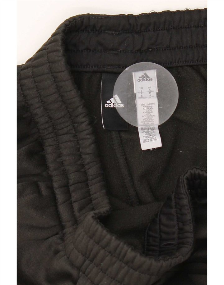 Мужские спортивные брюки Adidas, маленькие черные из полиэстера