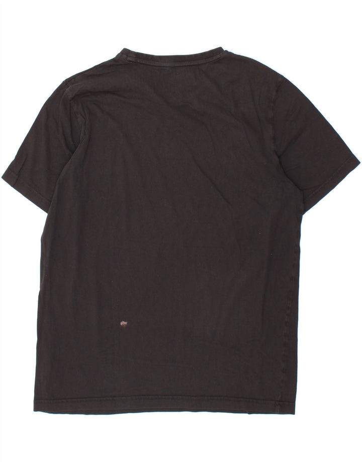 PUMA Mens Graphic T-Shirt Top Large Black Cotton Vintage Puma and Second-Hand Puma from Messina Hembry 