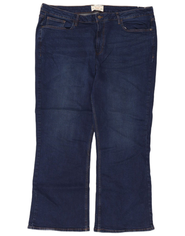 Женские джинсы Bootcut Fat Face UK 22 3XL W42 L29 Темно-синие, хлопок