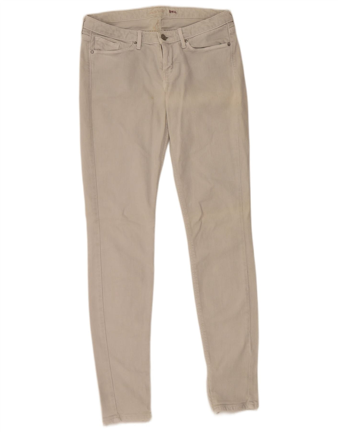 Женские джинсы скинни Levi's W29 L34 Серый хлопок
