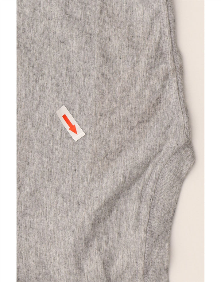 Мужская футболка классического кроя с рисунком VANS, хлопковый топ среднего серого цвета с крапинками