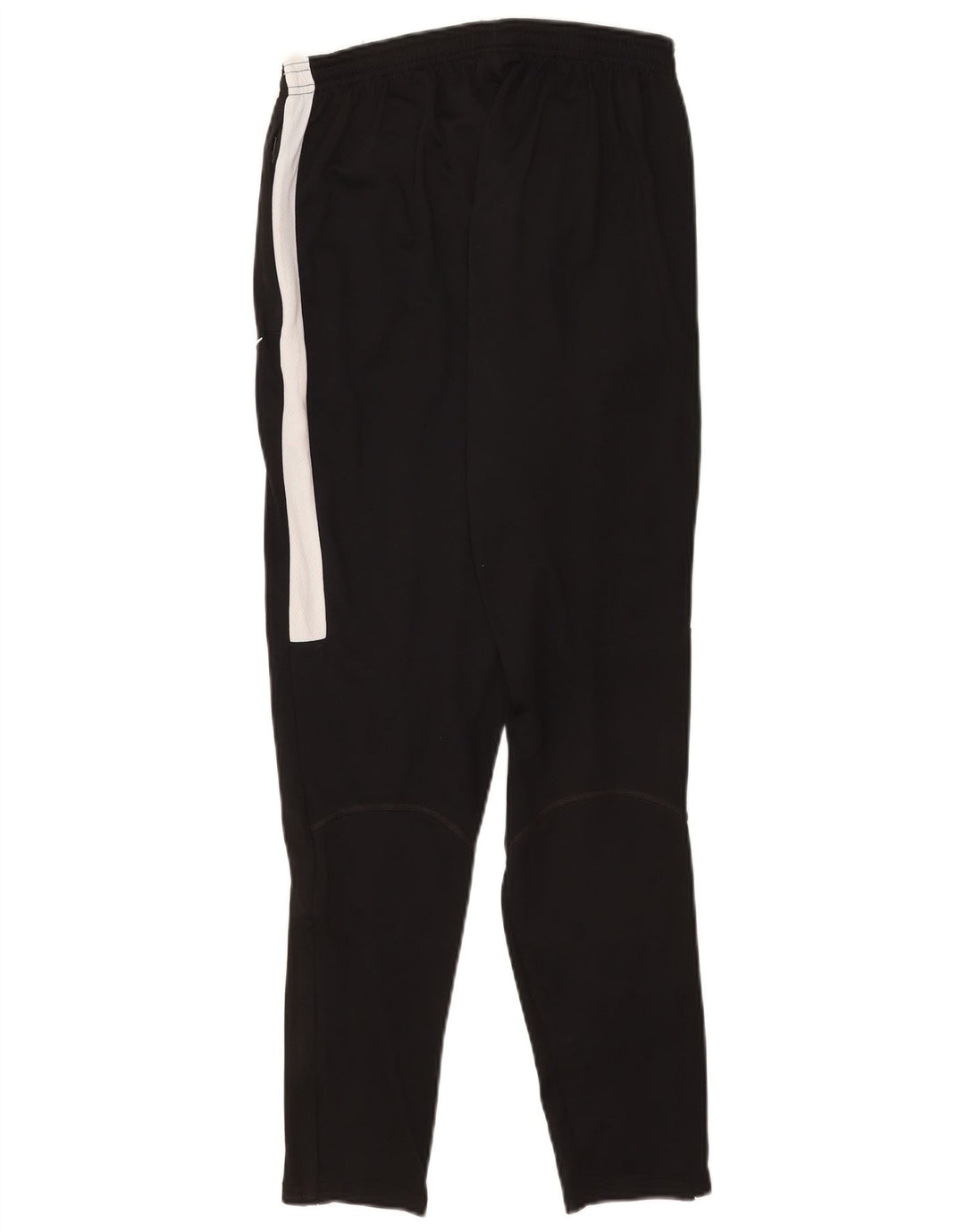 Мужские спортивные брюки Nike Dri Fit среднего размера, полиэстер с цветными блоками, средний черный