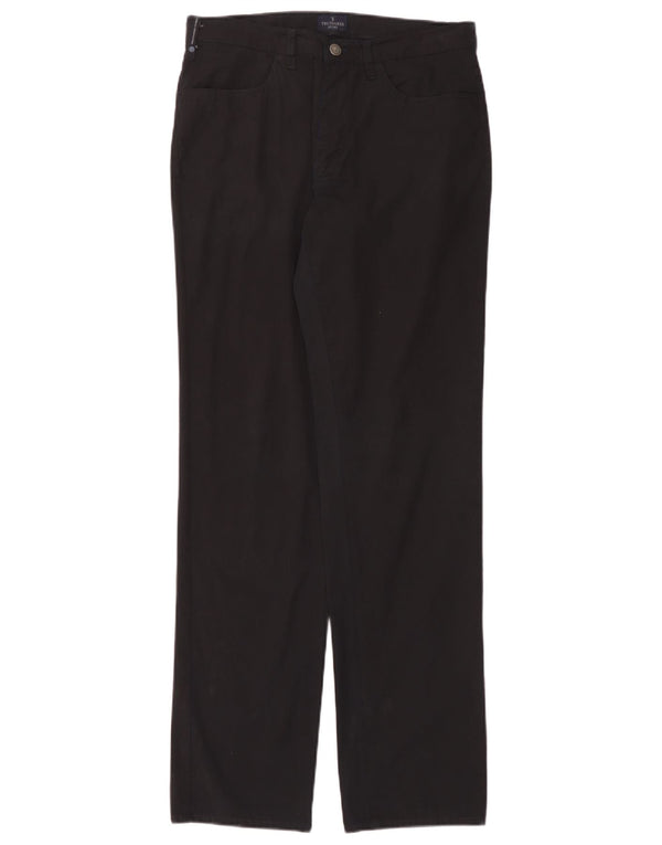 Trussardi Мужские прямые повседневные брюки IT 50 Large W32 L34 Черные