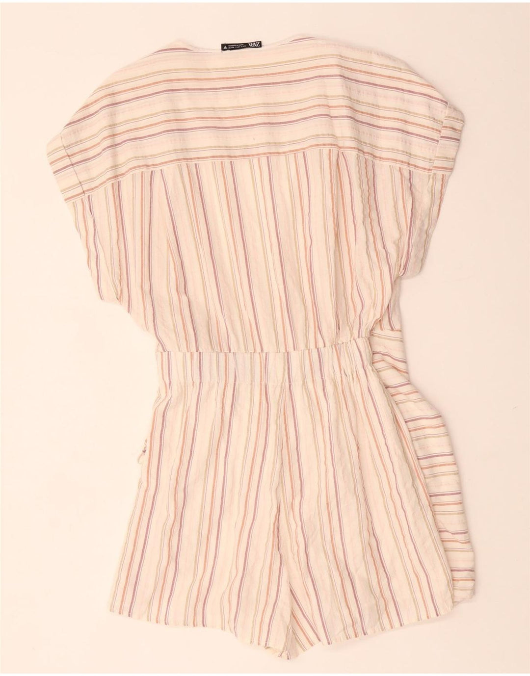 Женский комбинезон ZARA UK 10, маленький размер, в белую полоску