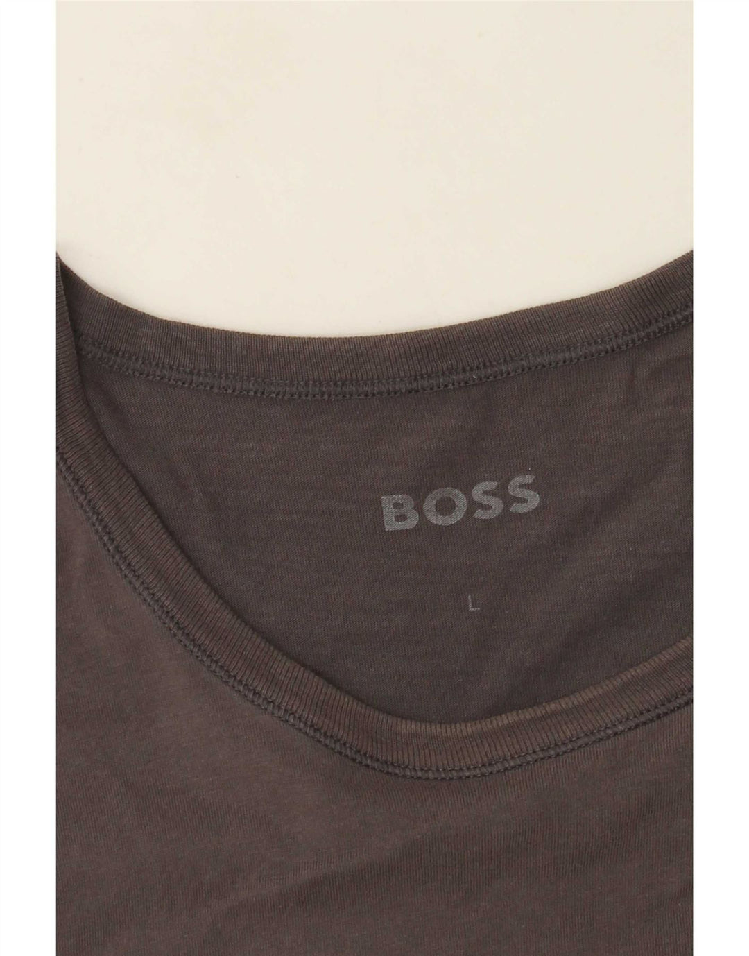 Женская футболка Hugo Boss Top UK 14, большая, серая